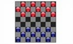 Engels dammen - checkers icoon