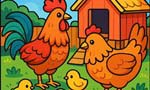 link naar online rekenkleurplaat maaltafels en deeltafels thema lente vogelnest