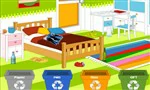 Kinderkamer afval sorteren