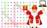 woordzoeker thema Sinterklaas