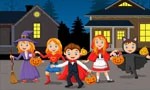 Link naar spelletje zoek de 7 verschillen thema Halloween Trick or Treat