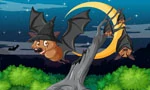 Link naar spelletje zoek de 7 verschillen thema Halloween vleermuizen