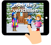 Link naar spelletje zoek de 7 verschillen thema Sinterklaas speelgoed