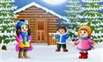 Link naar spelletje zoek de 7 verschillen thema winter