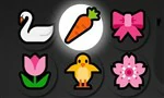 Link naar spelletje 'Zoek twee dezelfde emoji's lente