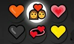 Link naar spelletje 'Zoek twee dezelfde valentijnfiguren'