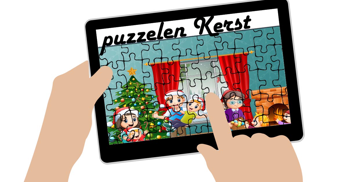 Kerstpuzzel Kerstfeest