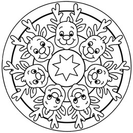 mandala kerst