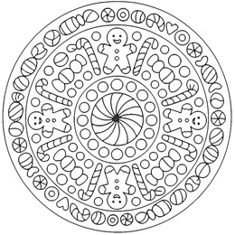 mandala kerst
