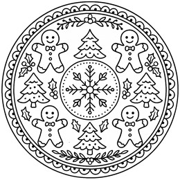 mandala kerst