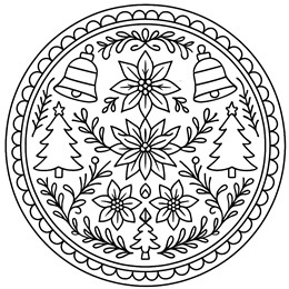 mandala kerst