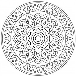 mandala kerst
