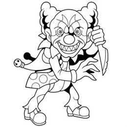 kleurplaat Halloween