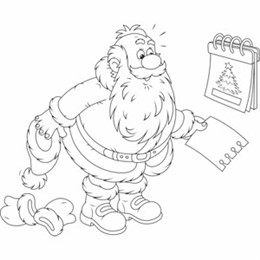 kleurplaat kalender