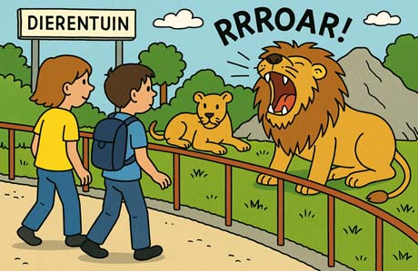 afbeelding 9 An en Jan naar de dierentuin